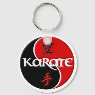 Llavero Cadena de claves Karate Yin Yang