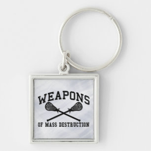 Llavero Cadena de claves Lacrosse Weapons of Mass Destruct