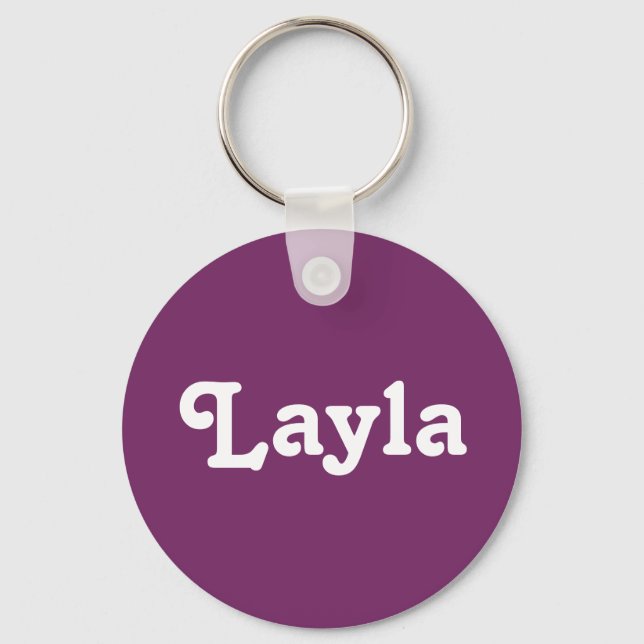 Llavero Cadena de claves Layla (Anverso)