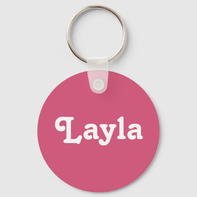 Llavero Cadena de claves Layla (Anverso)