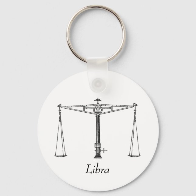 Llavero Cadena de claves Libra (Anverso)