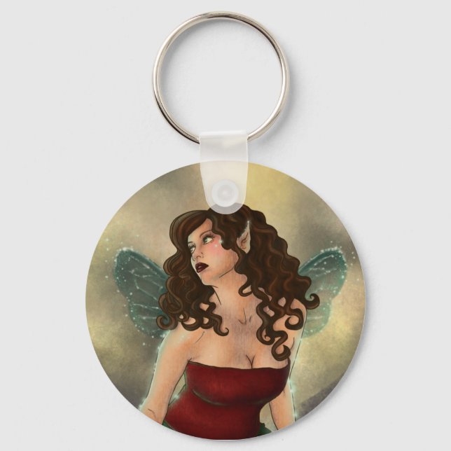 Llavero cadena de claves Lily Pad Fae (Anverso)