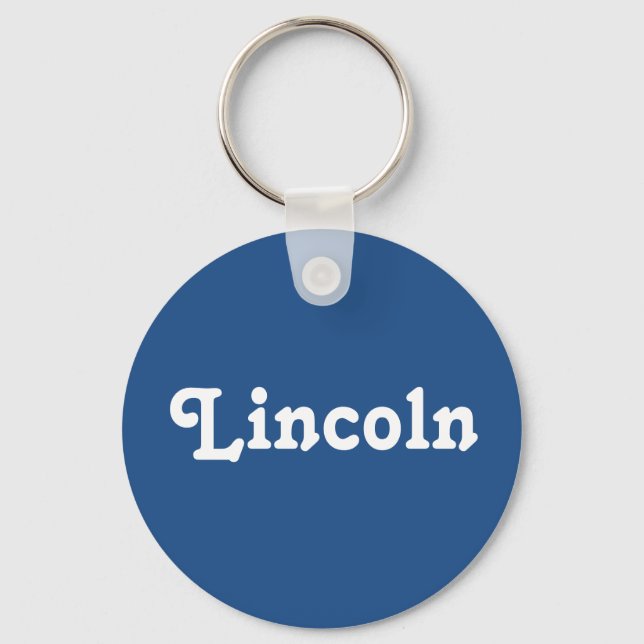 Llavero Cadena de claves Lincoln (Anverso)