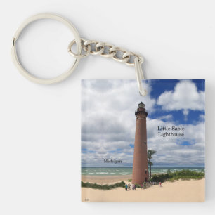 Llavero Cadena de claves Little Sable Lighthouse