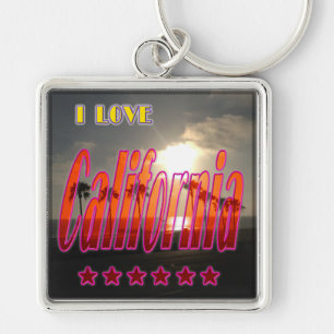 Llavero Cadena de claves "Lovely California 3"