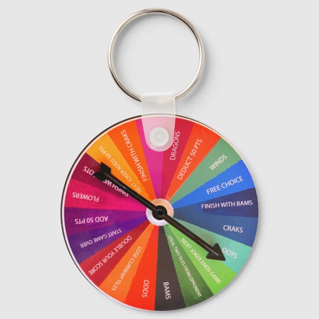 Llavero Cadena de claves Mahjongg Melee (Anverso)