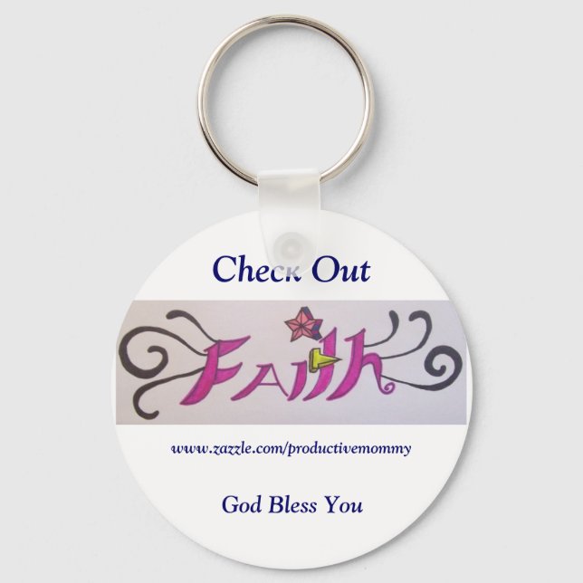 Llavero Cadena de claves mami productiva (Anverso)