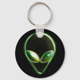 Llavero Cadena de claves metalizado Alien Head 04