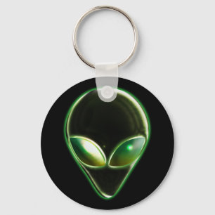 Llavero Cadena de claves metalizado Alien Head 04