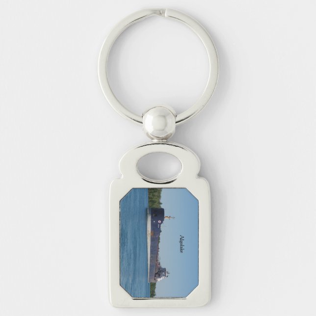 Llavero Cadena de claves metalizado de Algolake (Anverso)