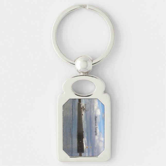 Llavero Cadena de claves metalizado de la Integridad Ameri (Anverso)