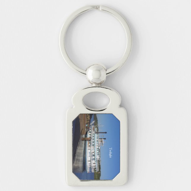 Llavero Cadena de claves metalizado de torneado (Anverso)