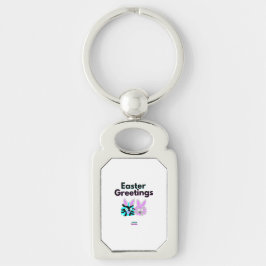 Llavero Cadena de claves Metalizado Rectangle Fuzzies Bunn