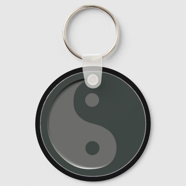 Llavero Cadena de claves mínima YingYang (Anverso)