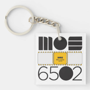 Llavero Cadena de claves MOS 6502