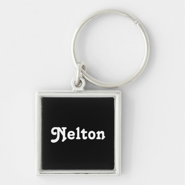 Llavero Cadena de claves Nelton (Frente)