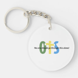 Llavero Cadena de claves OTS que nadie debería pasar por e