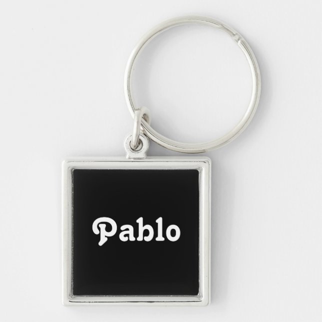 Llavero Cadena de claves Pablo (Frente)
