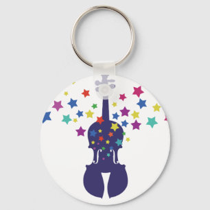 Llavero Cadena de claves para niños Fiddle Star