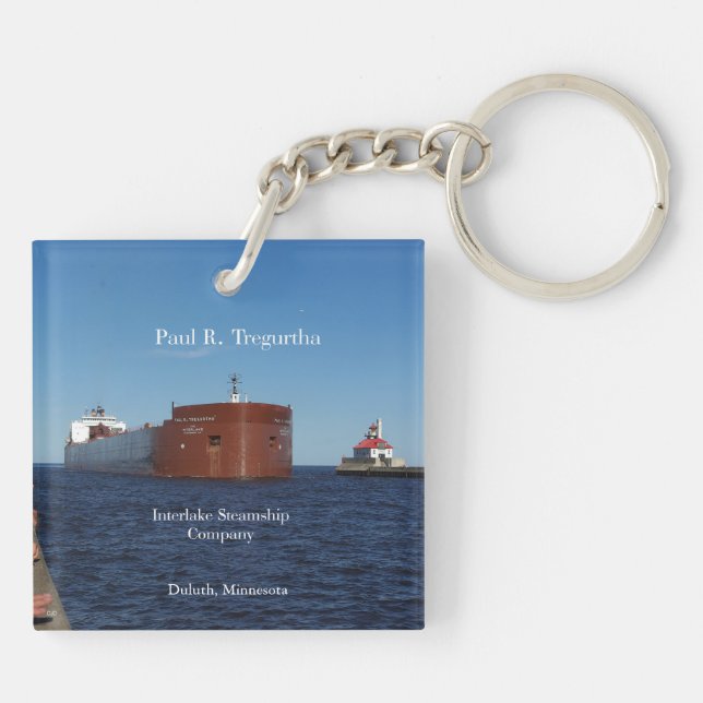 Llavero Cadena de claves Paul R. Tregurtha Duluth (Atrás)