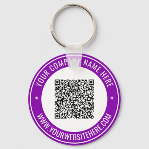 Llavero Cadena de claves personalizada con su código QR y