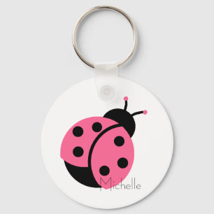 Llavero Cadena de claves personalizada de Ladybug