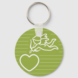 Llavero Cadena de claves personalizado Cupid Strikes