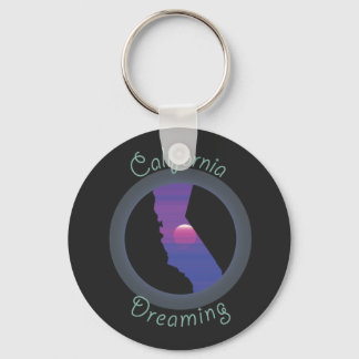 Llavero Cadena de claves personalizado de California Dream