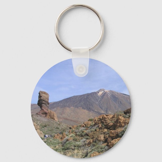 Llavero Cadena de claves personalizado El Teide (Anverso)