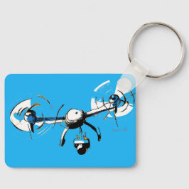 Llavero Cadena de claves piloto de sUAS