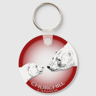 Llavero Cadena de claves Polar Bear Chuchill Key Chain Sou