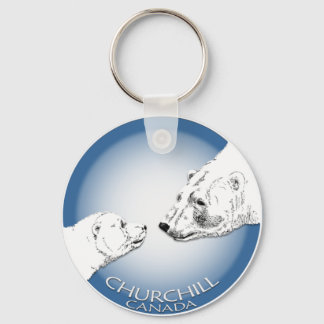 Llavero Cadena de claves Polar Bear Chuchill Key Chain Sou
