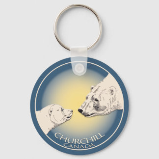 Llavero Cadena de claves Polar Bear Chuchill Key Chain Sou