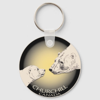 Llavero Cadena de claves Polar Bear Chuchill Key Chain Sou