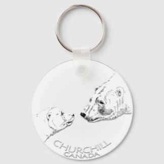 Llavero Cadena de claves Polar Bear Chuchill Key Chain Sou
