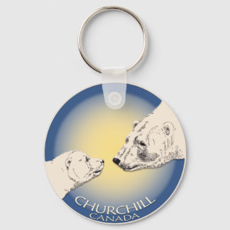 Llavero Cadena de claves Polar Bear Chuchill Key Chain Sou