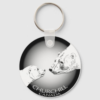 Llavero Cadena de claves Polar Bear Chuchill Key Chain Sou