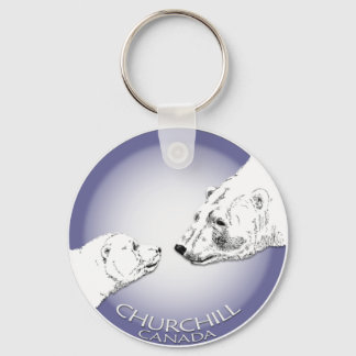 Llavero Cadena de claves Polar Bear Chuchill Key Chain Sou