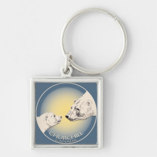 Llavero Cadena de claves Polar Bear Chuchill Key Chain Sou
