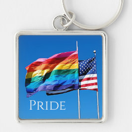 Llavero Cadena de claves premium 'Pride' (rosa)