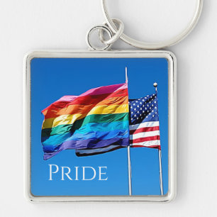 Llavero Cadena de claves premium 'Pride' (rosa)