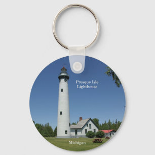 Llavero Cadena de claves Presque Isle Lighthouse
