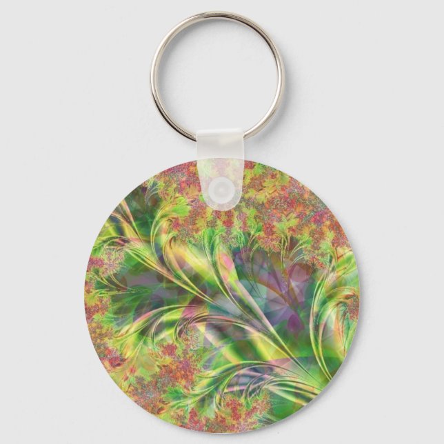 Llavero Cadena de claves psicodélicas (Anverso)