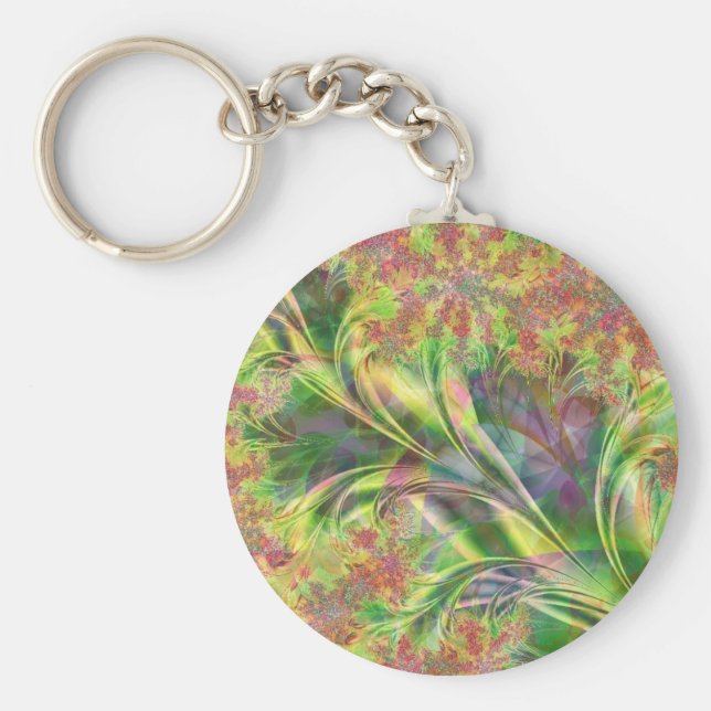 Llavero Cadena de claves psicodélicas (Frente)