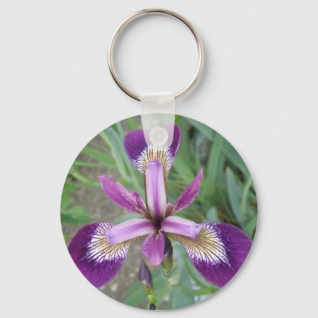 Llavero Cadena de claves Purple Iris (Anverso)