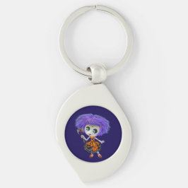 Llavero Cadena de claves Purple Whimsy