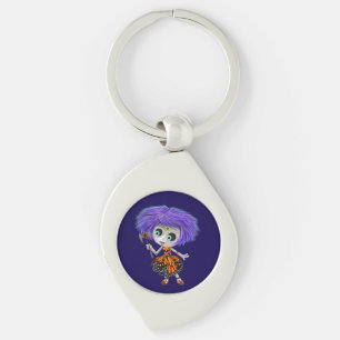 Llavero Cadena de claves Purple Whimsy