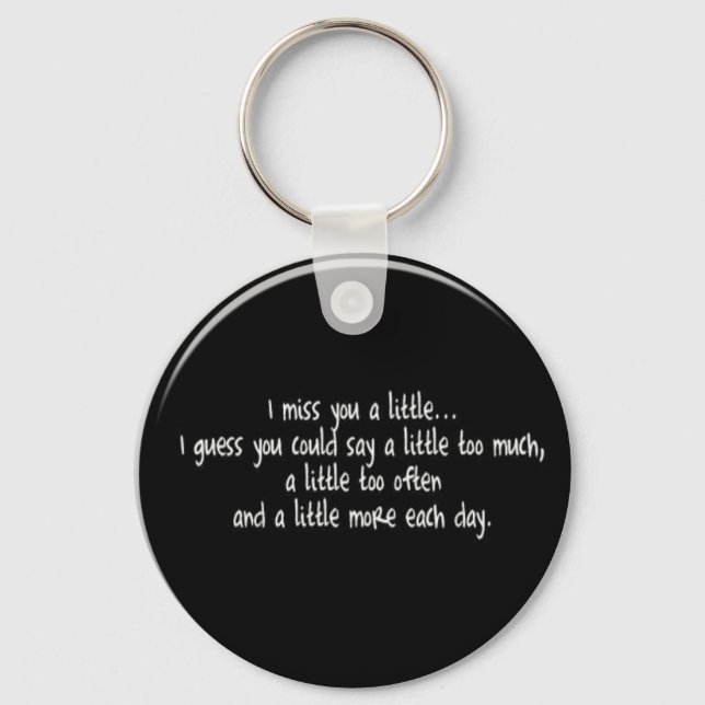 Llavero cadena de claves que no le interesa (Anverso)