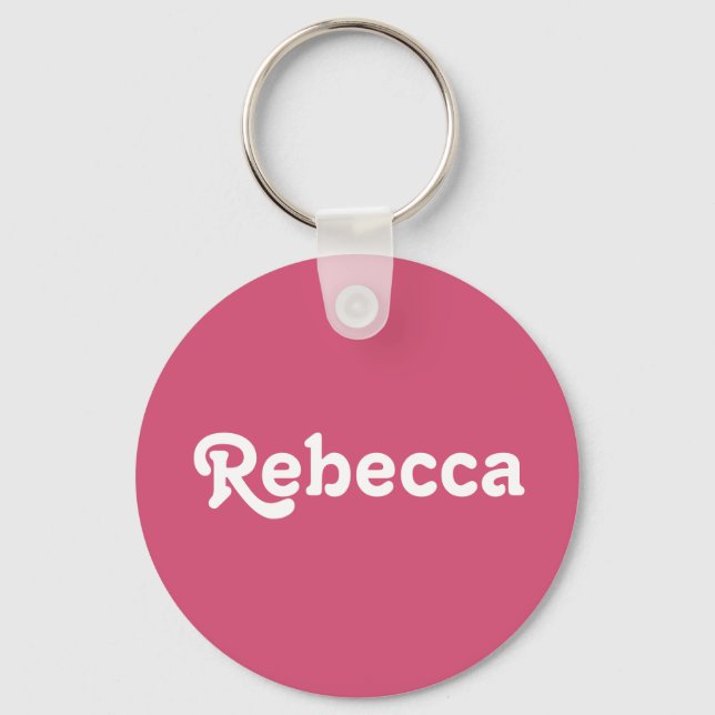 Llavero Cadena de claves Rebecca (Anverso)