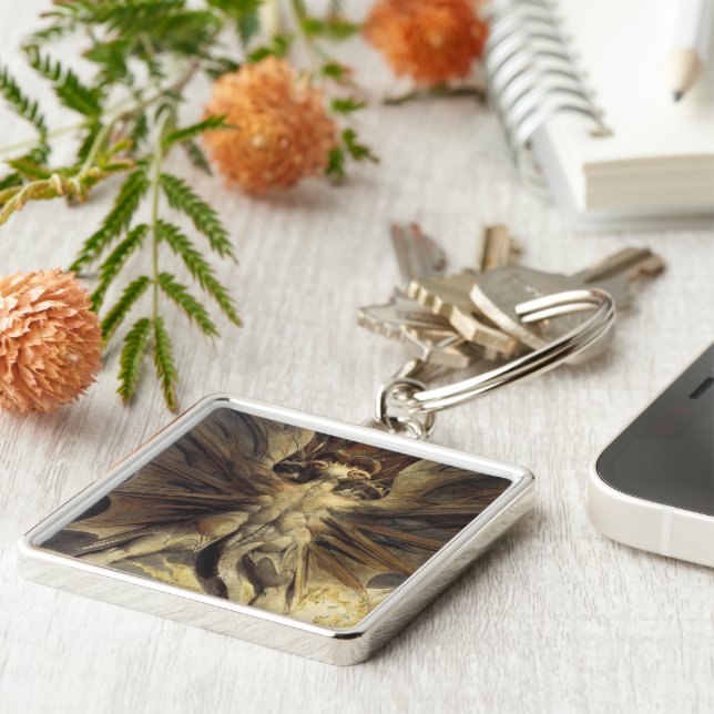 Llavero Cadena de claves Red Dragon (Lado)